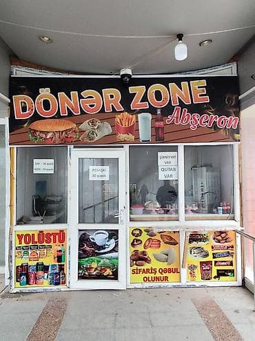 Hazır biznes satılır.dönər aparat,peraşki aparatı,toster,elektrikli