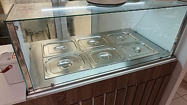 Restoran, kafe avadanlığı: Benmari satılır. Əla vəziyyətdədir. Heç bir problemi yoxdur. 6 — 4