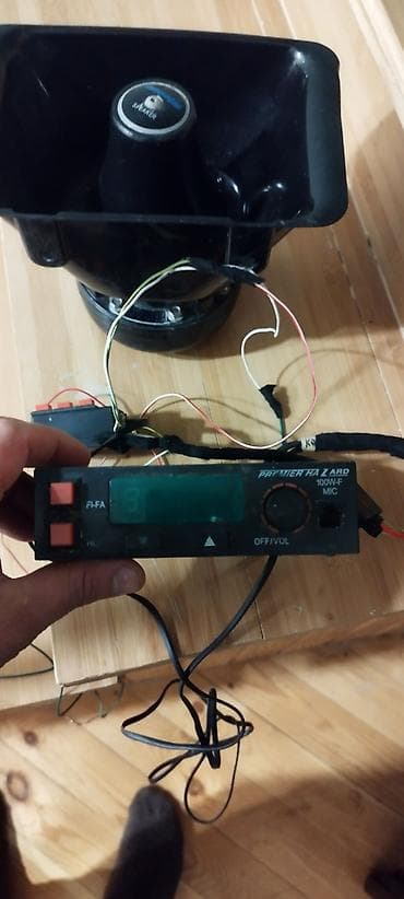 ТВ и видео: Avtomobil üçün səs siqnalı və sirena sistemi komplekti - Brend/model — 2