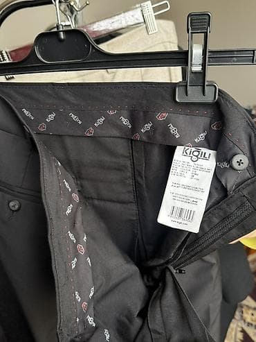 Digər kişi geyimləri: Kigili kişi klassik şalvarı Ölçü 48 - Rəng: qara - Model: düz kəsim — 2