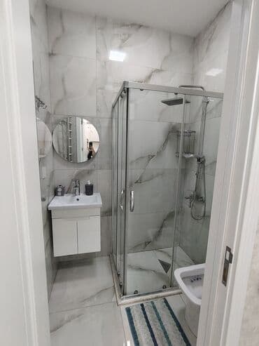 снять квартиру с животными на длительный срок: 2 otaqli menzil kiraye verilir.Yashamaq ucun butun serayet var.Depozit — 5