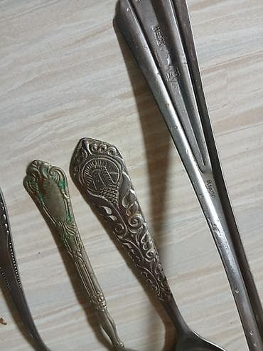 dəmir sifer: Məişət üçün metal stolüstü dəst – 7 parça Tərkibi: - 1 ədəd uzun — 8