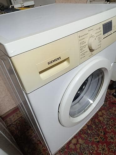 maşnı: Siemens önyükləməli paltaryuyan maşın - Marka/model: Siemens (paneldə — 3