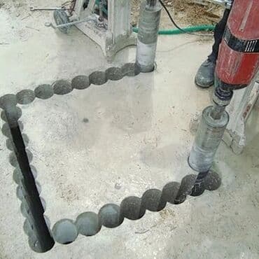 Plitə işləri: Beton kesimi beton deşimi betonlarin küsilçesi deşilmesi dağdılması — 1