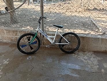qara canta: BMX tərzli uşaq/yeniyetmə velosipedi - Çərçivə: polad, ağ rəngdə — 2