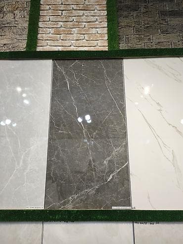Böyük formatlı keramika daş/plitə vitrin nümunələri - Material — 1
