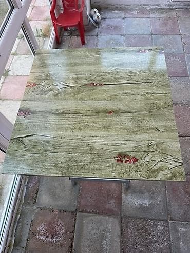 taxta tavanlar: Balkon masası, Qatlanan, Taxta, Kvadrat masa — 2