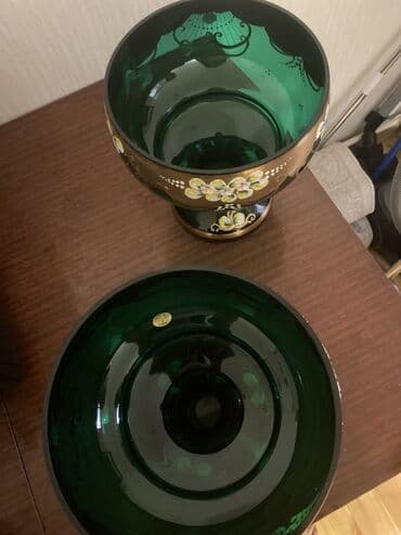 duş kabin: Kasalar, 2 ədədli dəst, rəng - Yaşıl, Şüşə — 2