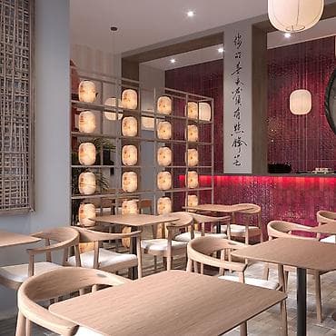 taxt doşəyi: Yapon üslublu interyer dizaynı və mebel kompleksi - Müasir minimalist — 10