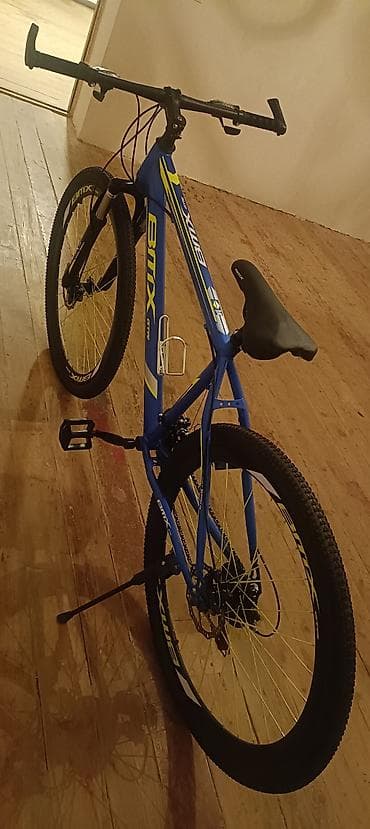 velosibet 26lıq: BMIX GTR dağ velosipedi - Rəng: mavi-sarı qrafika - Çərçivə: yüngül — 1