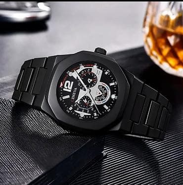 qol sati: Minimalist qara qol saatı — 4