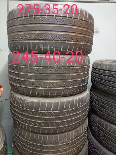 priora diskləri: Təkər 275-35-20_245-40-20 paket kamplekdi əla vəziyyətdə — 1