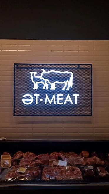 reklam cap: Led işıqlı reklam lövhələri və həcmi hərflər hazırlanması - Fasad və — 2