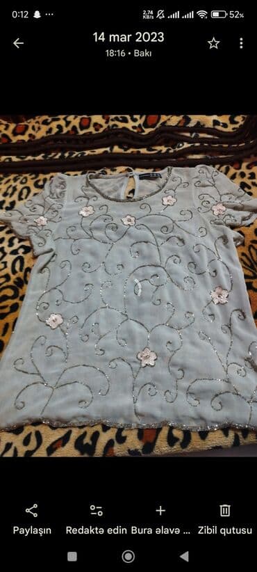 Toy paltarları və aksesuarları: Maksi Ətək, Bershka, Trikotaj, L — 1