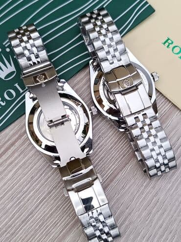 vmf saat qiymetleri: Yeni, Qol saatı, Rolex, rəng - Gümüşü — 3