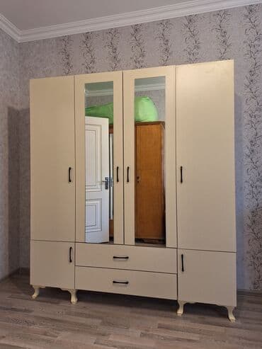 kapron şkaf: Новый, Распашной, 4 двери Прямой шкаф, Шкаф-вешалка, Россия — 9