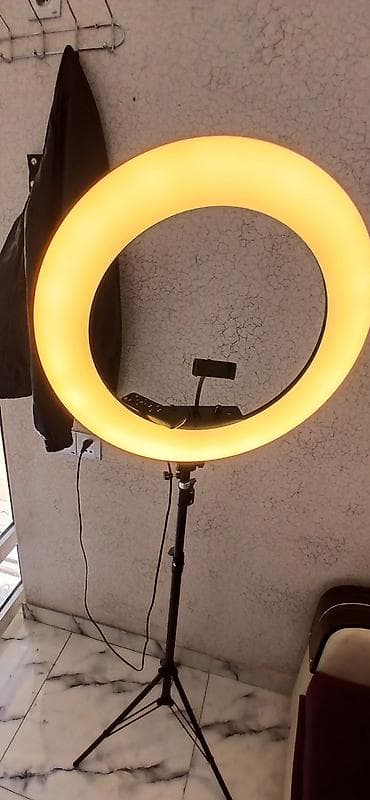 işığ: RGB halqa işıq seti - Böyük diametrli halqa LED işıq - Rəng — 3