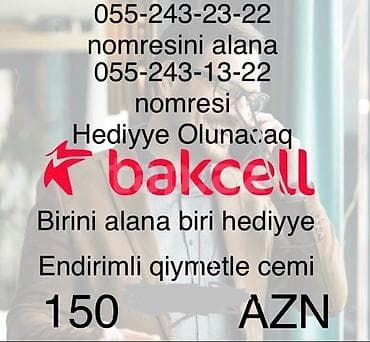 teze nomreler: Nömrə: ( 055 ) ( 2432322 ), Yeni — 1