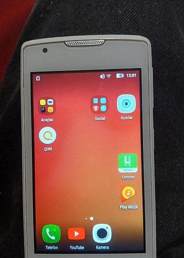 Lenovo A390, rəng - Ağ, Sensor — 1