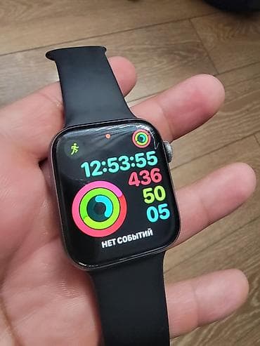 apple watch icloud: İşlənmiş, Smart saat, Apple, Sensor ekran, rəng - Qara — 7