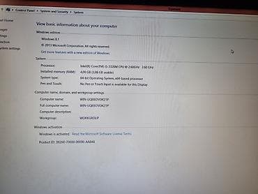 dell latitude: Dell Latitude E6430 noutbuk Texniki xüsusiyyətlər: - Ekran: 14" LED — 5