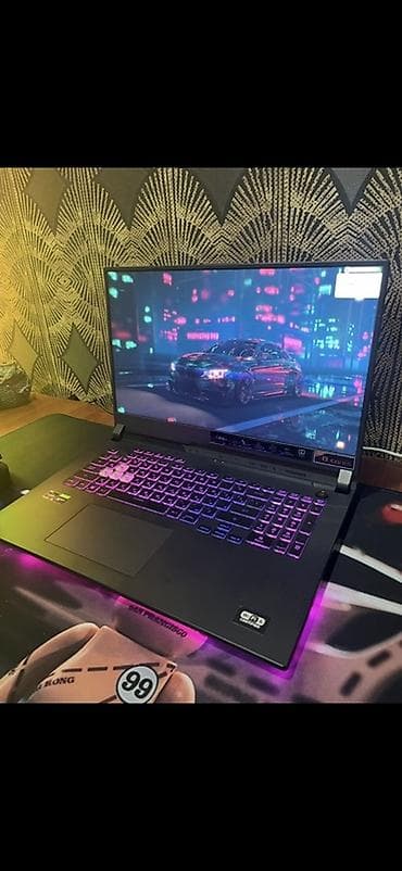 Video oyunlar və konsollar: İşlənmiş ASUS ROG, 17 ", AMD Ryzen 7, 512 GB, Pulsuz çatdırılma — 1