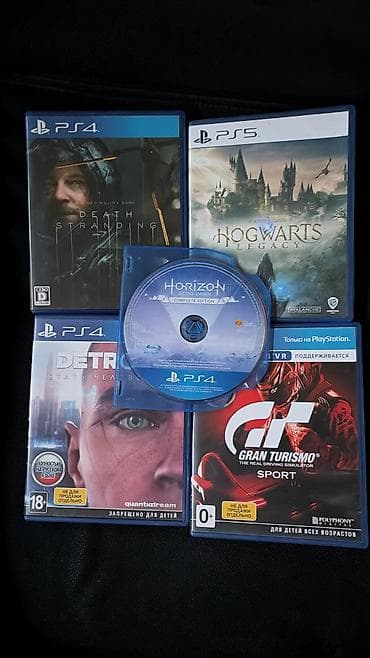 dvd disk: PS4, PS5 və Xbox 360 üçün orijinal disk oyunları toplusu — 2