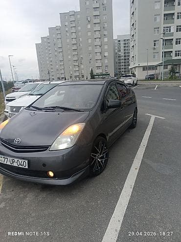 Продажа авто: Toyota Prius (2-ci nəsil) hibrid hetçbek - Kuzov: hetçbek, tünd boz — 5