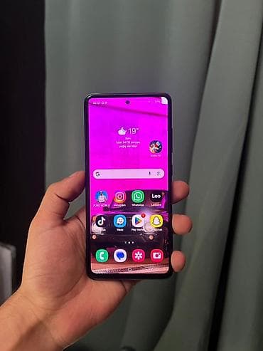samsung telfonlar: Samsung Galaxy A52, 128 GB, rəng - Mavi, Barmaq izi, Face ID — 6