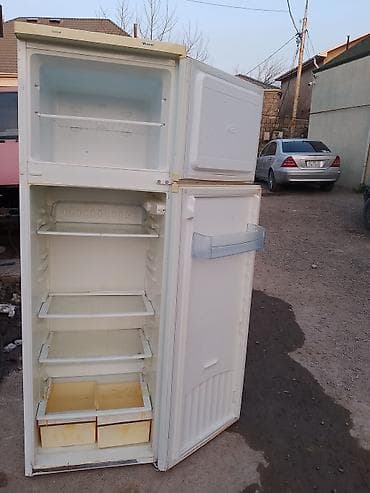 ikinci el soyuducular: İşlənmiş 2 qapılı Dnepr Soyuducu Satılır, rəng - Ağ — 2