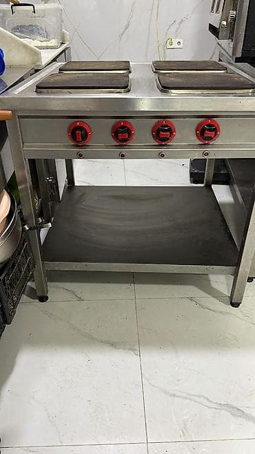 Restoran, kafe avadanlığı: Elektrik soba, Yemək üçün, İşlənmiş — 1