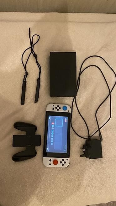nintendo switch kontakt: Nintendo Switch konsolu 64 gb yaxşı vəziyyətdə – tam paket — 1