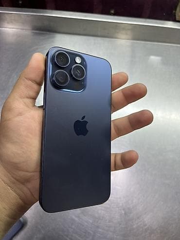 dubay iphone 14: IPhone 15 Pro, 256 GB, Blue Titanium, Face ID — 3