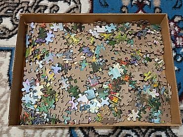 Məhsul: Jigsaw Puzzle dəsti Yapboz 1000pcs 20manat, 500pcs 12 manat — 5