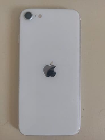 masaüstü kompüterlər kontakt home: IPhone SE 2020, Ağ, Barmaq izi — 4