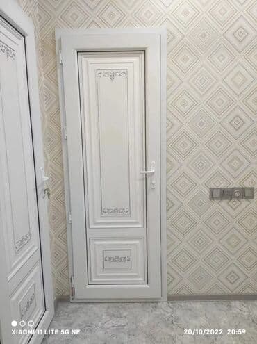 plastik qapılar: Yeni Plastik qapı Zamok və çərçivə ilə, Zəmanətli, Pulsuz quraşdırma, Pulsuz çatdırılma, Rayonlara çatdırılma — 5