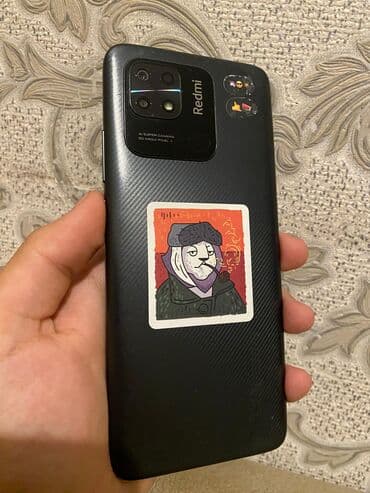 telefon işlenmiş: Redmi 10C, 64 GB, rəng - Qara — 3