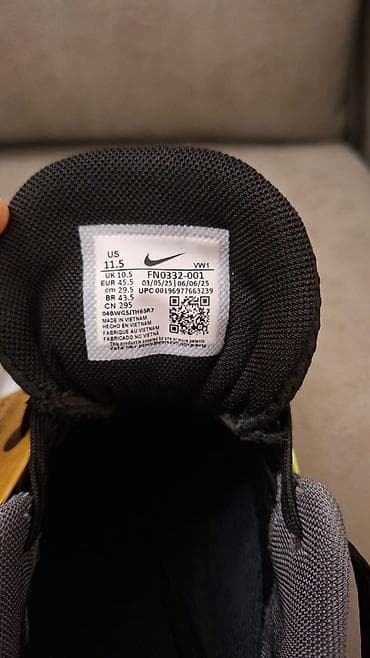 Мужская обувь: Nike Free G qaçış/idman krossovkası - Rəng: tünd boz/qaranlıq boz — 7