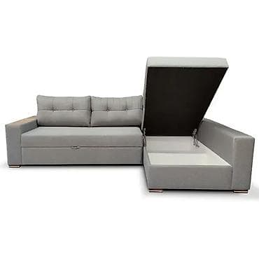 Künc divan – çoxfunksiyalı, açılan mexanizmlə - Forma: L-şəkilli künc — 3