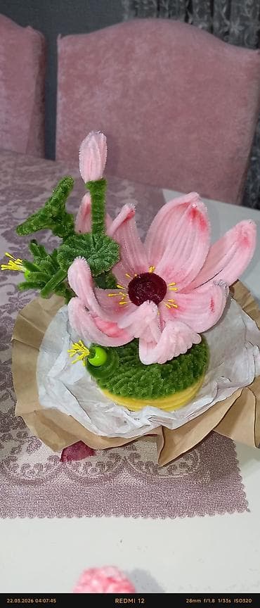 lent güllər: Məhsul: əl istehsalı dekorativ süni çiçək kompozisiyaları Təsvir: - — 2