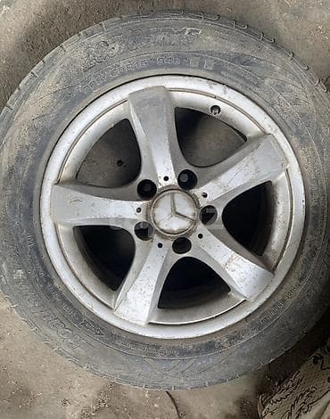 mersedes babin: Disk təkər Mercedes-Benz 205 / 65 / R 15, 5 Boltlu — 2