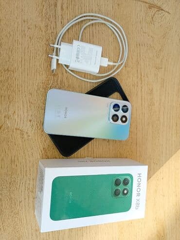 kontakt home honor: Honor X8b, 256 GB, rəng - Gümüşü, İki sim kartlı, Barmaq izi — 5