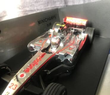 metbex tavan modelleri: Коллекционная модель McLaren Mercedes MP4-23 #23 Vodafone team H — 12
