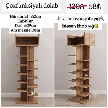 Yeni AYAQQABI👟👣dolabı Birbaşa istehsalçıdan alın‼️ Qiymət : 58₼ — 2