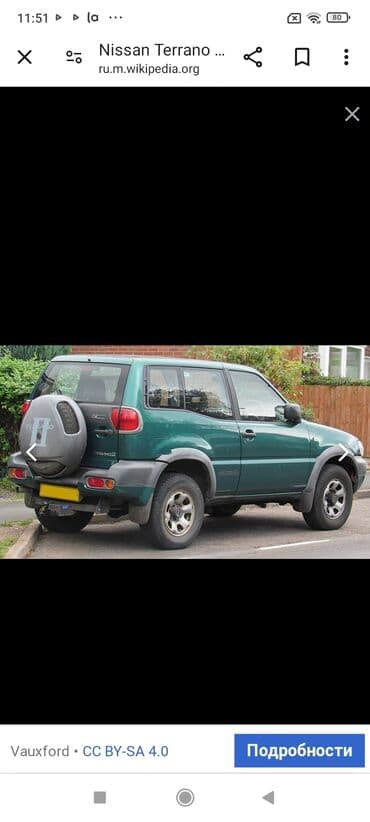 lapet satilir: Nissan Terrano: 2.7 l | Ofrouder/SUV — 15