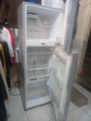 ikinci el soydcu: İşlənmiş 2 qapılı LG Soyuducu Satılır, rəng - Gümüşü, Təkərli — 3