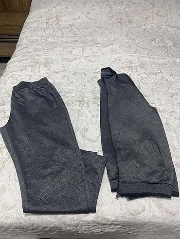 белые мужские спортивные костюмы: Kisi geyimleri 4qalstuk, sportivni 40olcu ve kostyumlar 2XL razmer ve — 3