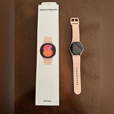 samsung 60fps: Samsung Galaxy Watch5 40 mm (Rose Gold) – Əla vəziyyətdə, qutulu — 2