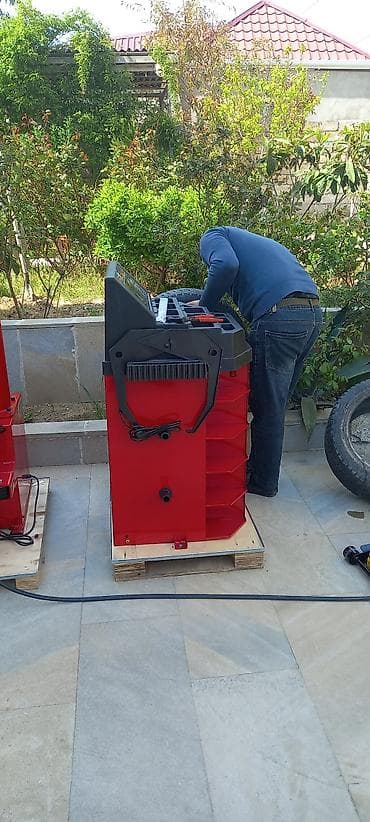 Автосервисное оборудование: Şin sökmə–taxma və hava kompressoru avadanlığı paketi - Şin — 9