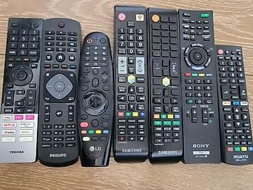 TV pultları dəsti Məhsul təsviri: - Markalar: Toshiba, Philips, LG